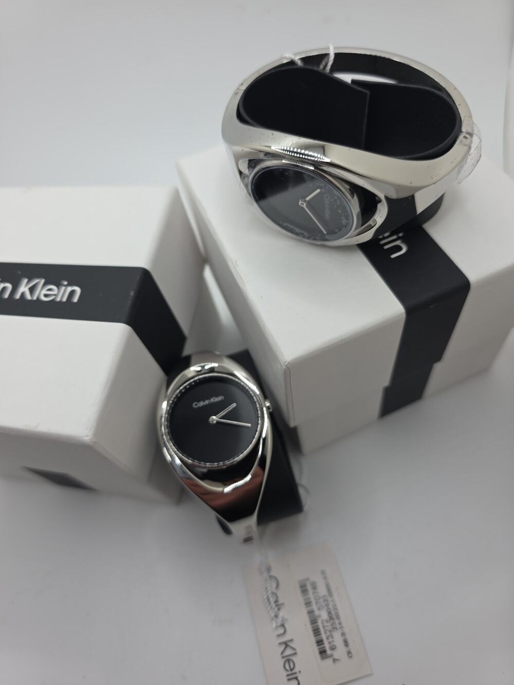Calvin Klein Women's Stainless Steel Tapered Bangle Watch 33mm